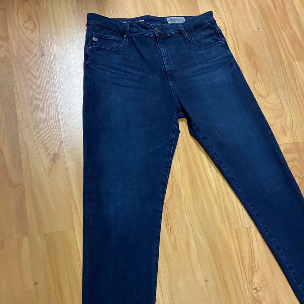 Women’s Anthropologie High Rise Stevie Ankle Petite Jeans 32P - Picture 2 of 15